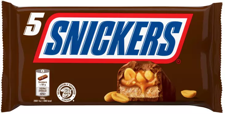Snickers 5-pack - Koirat - 5000159560498 - 1