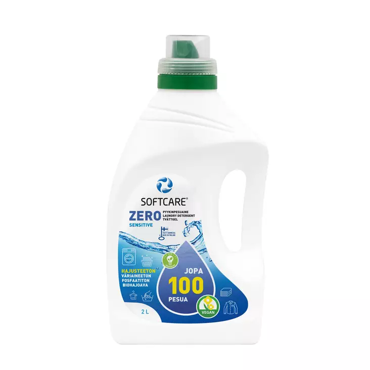 Softcare ZERO Sensitive pyykinpesuaine - Pyykinpesu- ja huuhteluaineet - 6416977714408 - 1