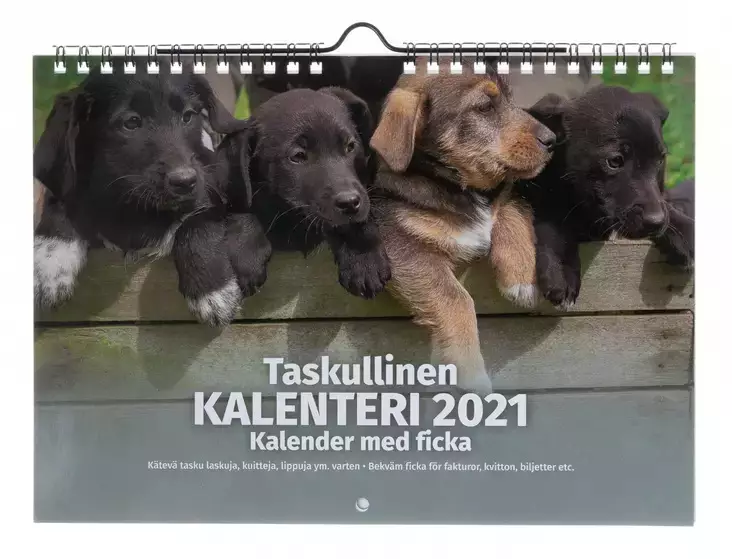 Suomen Aika kalenterit Taskullinen-Koira - Kalenterit - 6429810296238 - 1