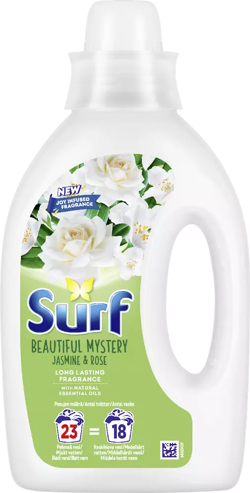 Surf pyykinpesuneste 920ml Beautiful Mystery jasmine&rose - Pyykinpesu- ja huuhteluaineet - 8720181254048 - 1
