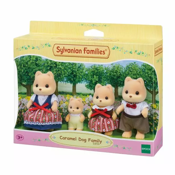 Sylvanian Families caramel koiraperhe - Leikkihahmot ja -setit - 5054131054598 - 1