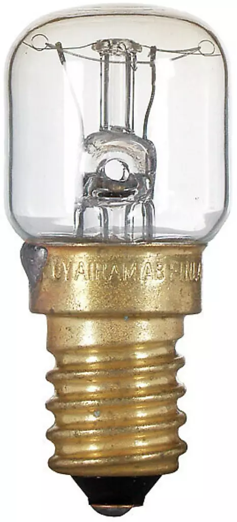 T26 15w e14 uuni/jääkaappilamppu bl - Uunilamput - 6435200001948 - 1