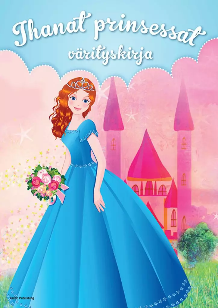 TacTic Ihanat prinsessat värityskirja - Väritys- ja puuhakirjat - 6416739411538 - 1