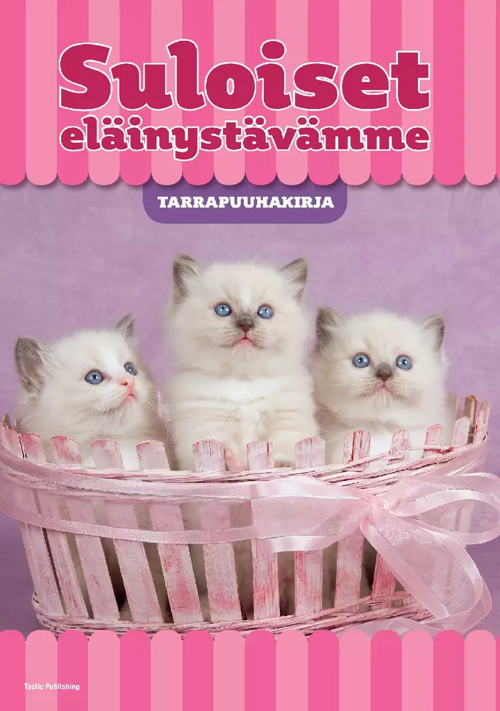 Tactic Suloiset eläinystävämme tarrapuuhakirja - Väritys- ja puuhakirjat - 6416739409498 - 1