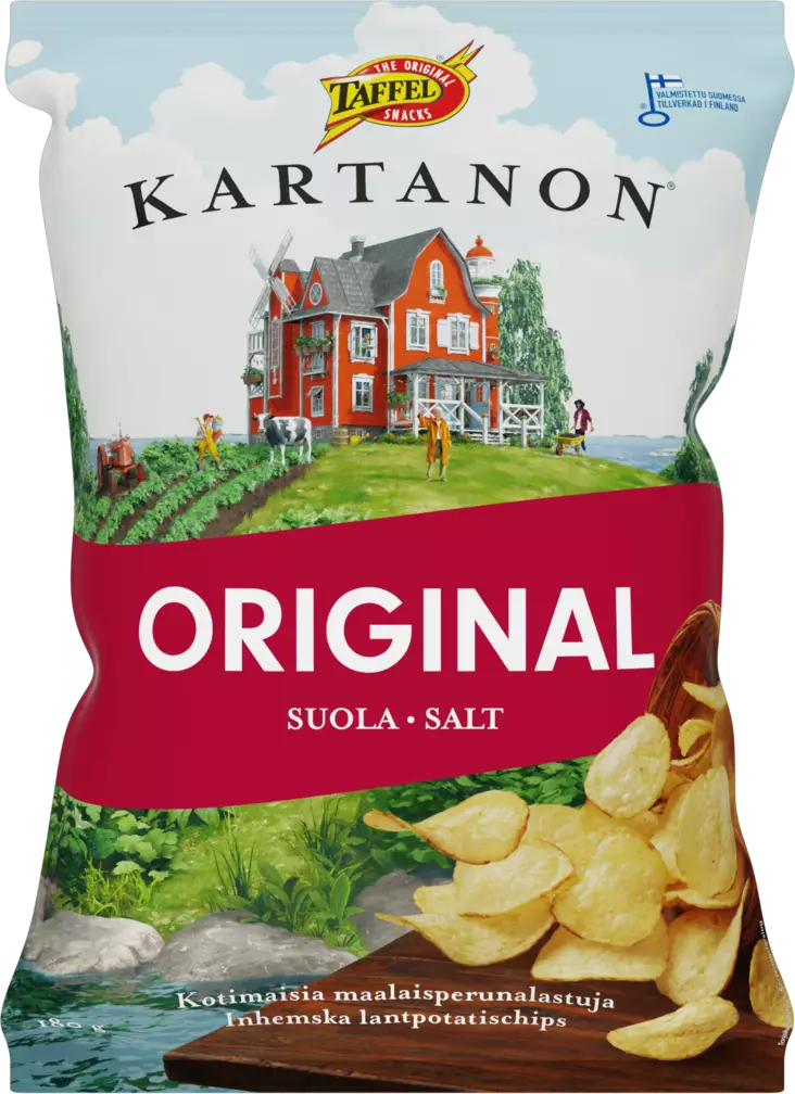 Taffel Kartanon Original sipsi 180g - Sipsit - 6410381083068 - 1