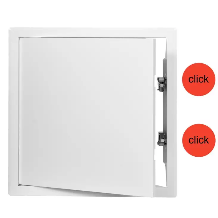 Tarkastusluukku click 200x200mm - Ulkosäleiköt ja säleet - 4750492007938 - 1