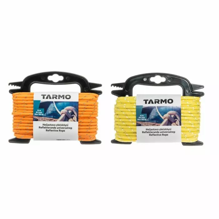 Tarmo yleisköysi heijastava 6mmx15m - Narut ja köydet - 6410412566768 - 1