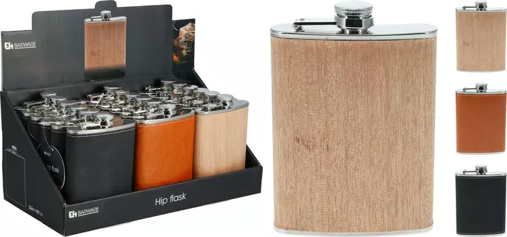 Taskumatti ruostumatonta terästä 23,6cm - Juomapullot ja shakerit - 8721037503358 - 1