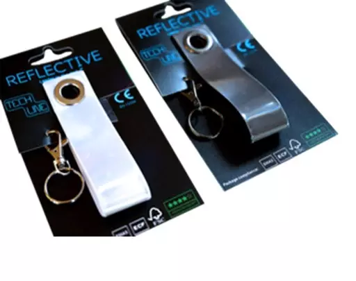 Tech Line heijastin valkoinen - Heijastimet ja heijastinliivit - 4742411004678 - 1