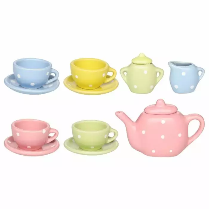 Teeastiasto leikkisetti keraaminen - Kotileikit ja roolileikit - 6410416280318 - 1