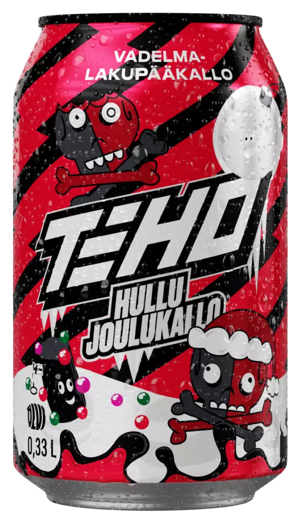 Teho Hullu kallo 0,33l - Energiajuomat - 6419800121718 - 1