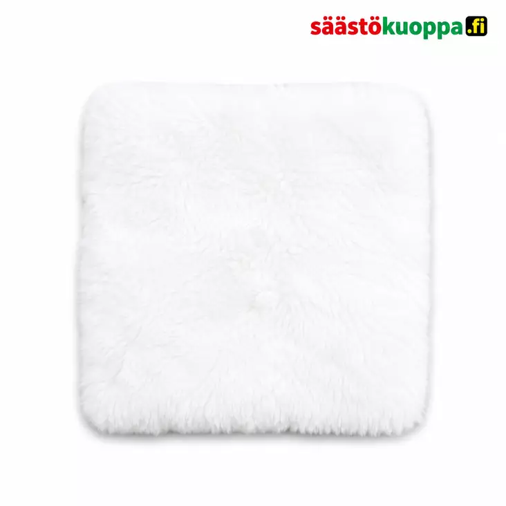 Tekoturkismatto valkoinen 130x180cm - Kylpyhuone- ja wc matot - 6438506025588 - 1