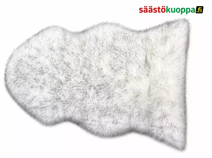 Tekoturkistalja 60x180cm valkoinen fox - Viltit - 6438159245098 - 1