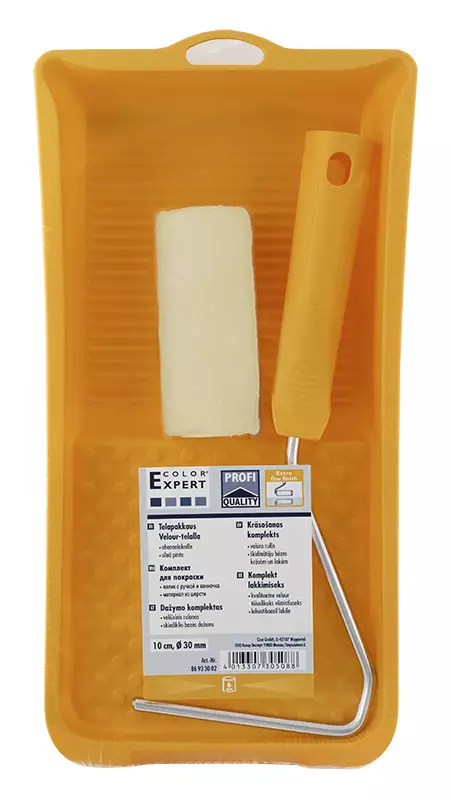 Telasetti velour 4mm/110mm 3-os. - Maalaustelatelat ja jatkovarret - 4013307305088 - 1