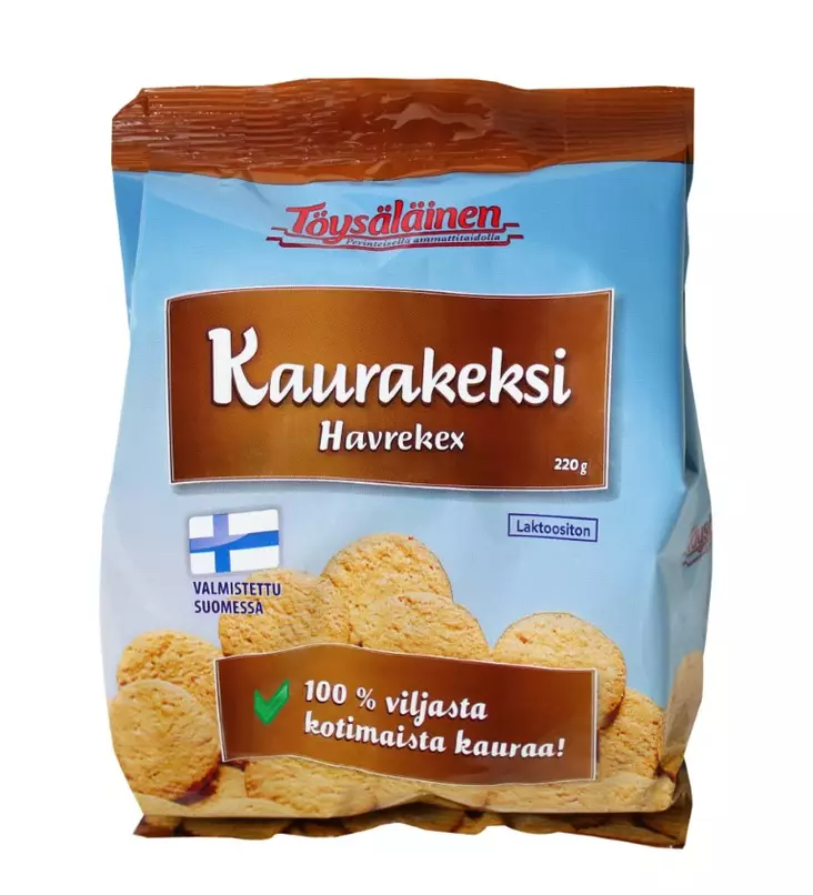 TÖYSÄLÄINEN KAURAKEKSI 220G - Kissat - 6409591001498 - 1