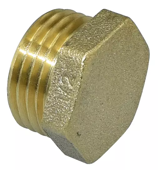 Tulppa 1/2 messinki - Letkuliittimet - 6438140056368 - 1