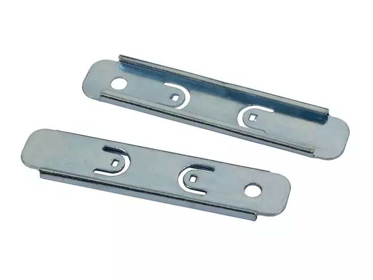 U-kiskon jatkokappale teräs / sinkitty 17 x 80 x 4 mm - Verhotangot ja verhotarvikkeet - 6417012075058 - 1