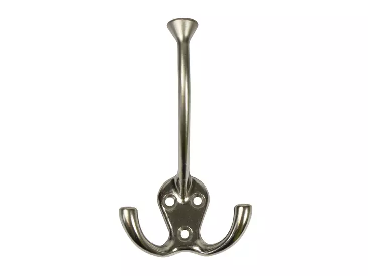 Vaatekoukku alba 110mm mattanikkeli - Koukut ja naulakot - 6414675062418 - 1