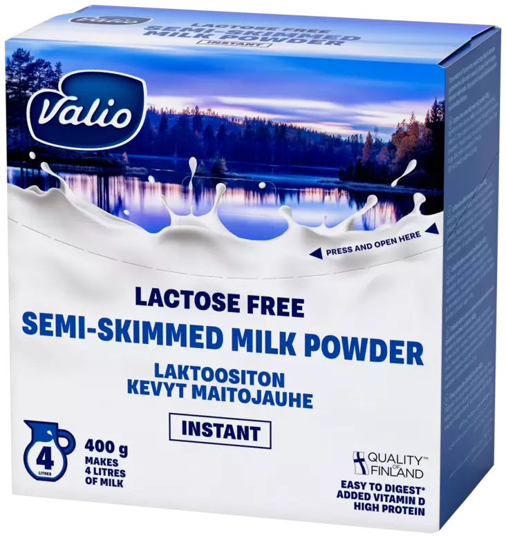 VALIO LAKTOOSITON MAITOJAUHE KEVYT 400G - Jauhot - 6408430840618 - 1