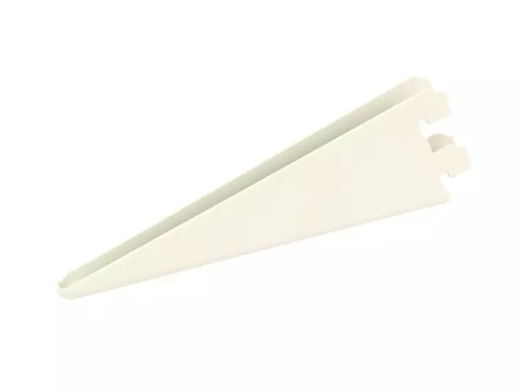 Wall-U kannatin 25cm teräs/valkoinen - Hyllyt ja kannakkeet - 6414675026618 - 1