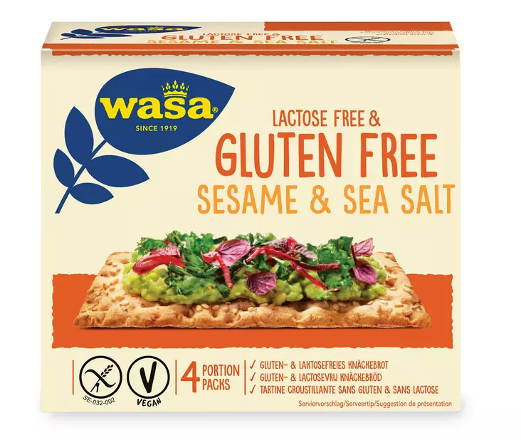 WASA SESAM NÄKKILEIPÄ GLUT.240G - Elintarvikkeet - 7300400481878 - 1
