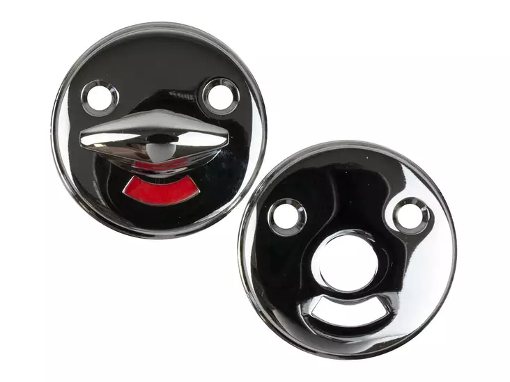 Wc-vääntönuppi 112 ms/kromi - Ovenkahvat ja helat - 6414671084438 - 1