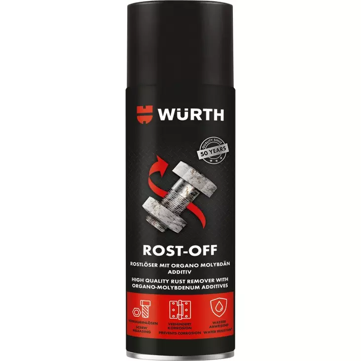 Ruosteenirrotusöljy Wurth Rost Off 400 ml Black Edition - Muut huolto- ja korjauskemikaalit - 4099618563478 - 1