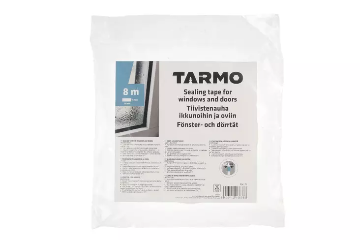 Tarmo ikkuna- ja ovitiiviste 8m - Ovi- ja ikkunatiivisteet - 6410412168368 - 2