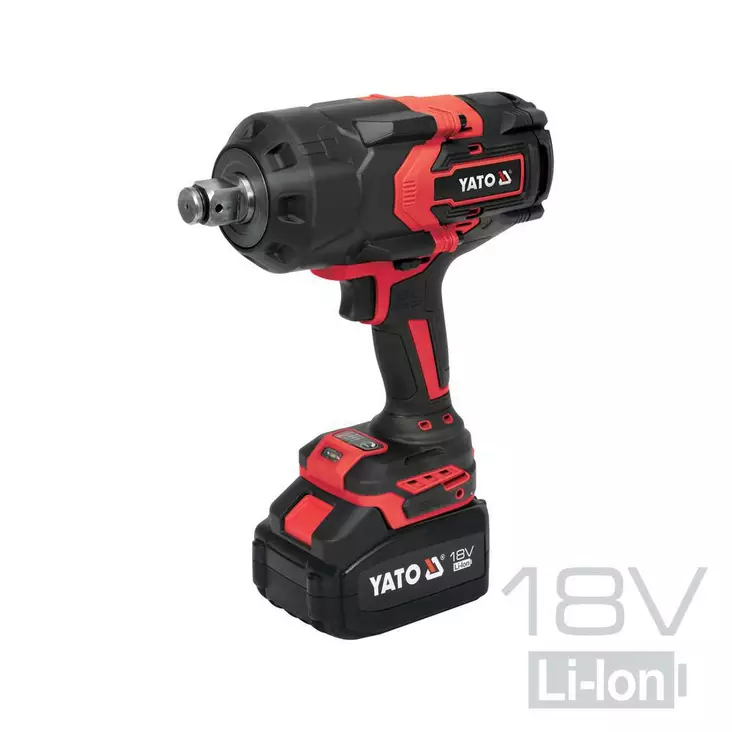 Yato akkumutteriväännin 18v 2400nm + 6 ah akku ja laturi - Mutterinvääntimet - 5906083087448 - 1