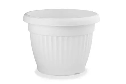 Muoviruukku valkoinen 17cm - Muoviruukut - 3838851365279 - 1