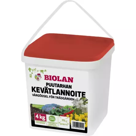 Puutarhan kevätlannoite 4kg - Kompostori- ja huussitarvikkeet - 6411963054919 - 1