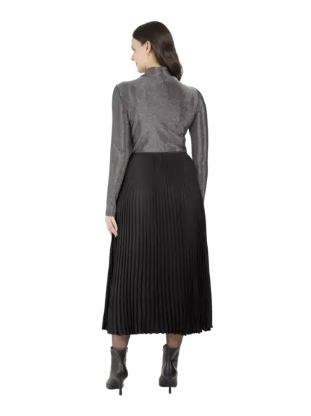 Brandtex pliseerattu hame musta XL - Naisten housut ja hameet - 5713242165769 - 2