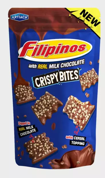 Filipinos Crispy Bites 100g maitosuklaa - Keksit - 8436048965049 - 1