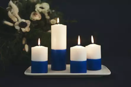Havi Itsenäisyyspäivä pöytäkynttilä 18cm - Pöytäkynttilät - 6411630722349 - 2