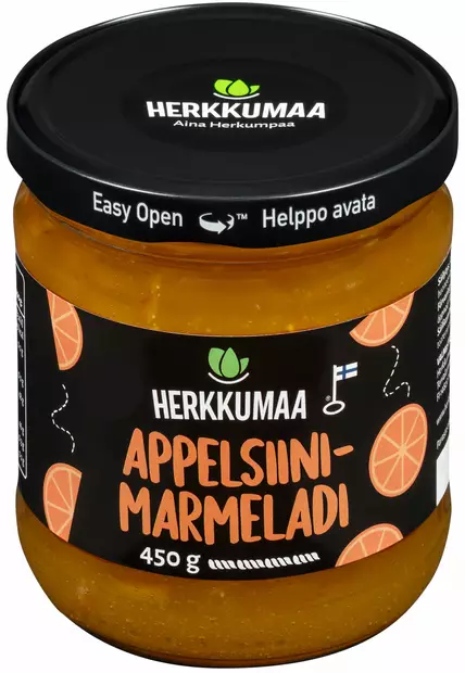 Herkkumaa Appelsiinimarmeladi 450g - Hillot ja marmeladit - 6410840071209 - 2