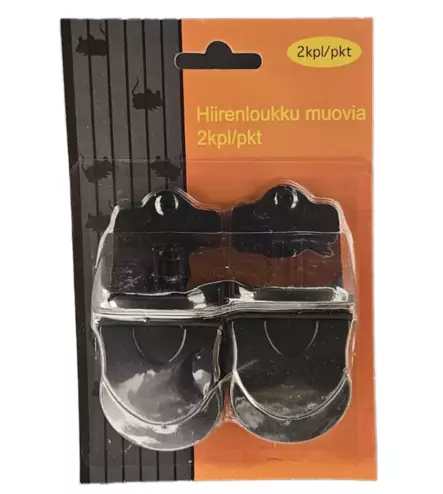 Hiirenloukku 2kpl/pkt.muovi 9,5x4,5cm - Jyrsijöiden & käärmeiden karkoittimet - 6438159899079 - 1