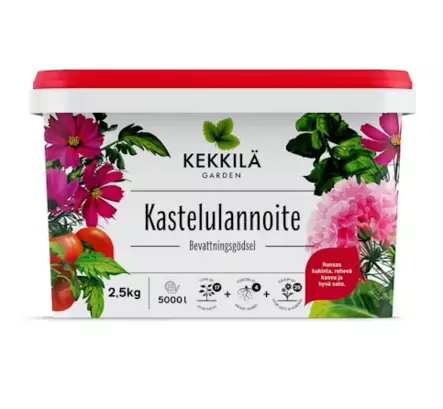 Kekkilä Kastelulannoite 2,5kg - Puutarhalannoitteet - 6433000600859 - 1