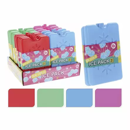 Kylmäkalle 2kpl/pkt ,värilajitelma - Kylmälaukut,kylmäkallet ja jääpalamuotit - 8721037393249 - 1