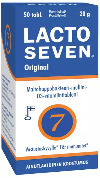 Lactoseven original 50tbl - Vitamiinit ja mineraalit - 6410530032169 - 1