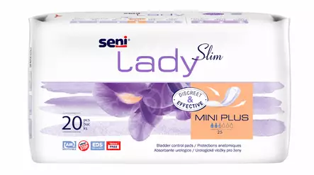 Lady Slim inkontinenssisuoja mini plus - Inkotinenssisuojat - 5900516699109 - 1