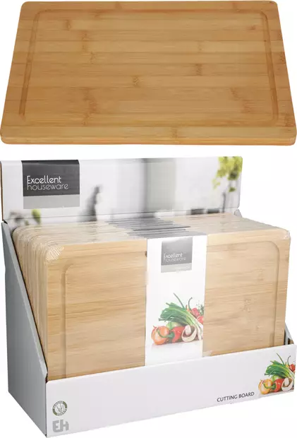 Leikkuulauta Bambu 37x25 - Leikkuulaudat - 8711295929489 - 1