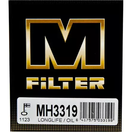 M-Filter Öljynsuodatin MH 3319X - Öljynsuodattimet - 6417575033199 - 2