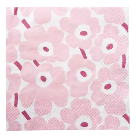 Marimekko Lautasliina Mini Unikko 33cm - Lautasliinat - 6411633140119 - 1