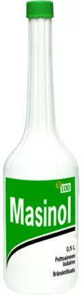 Masinol E100 bensiinin lisäaine 0,5L - Polttonesteet - 6414504296649 - 1
