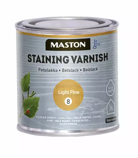 Maston Petsilakka vaalea mänty 250ml - Maalit - 6412490003579 - 2