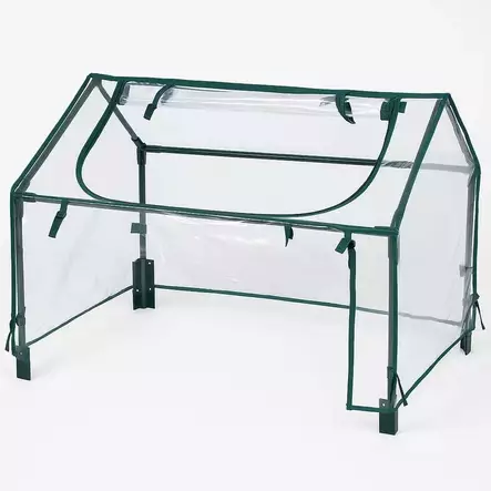 Minikasvihuone 120x80 cm - Kasvien ja pensaiden tuet ja kehikot - 6438168118529 - 1