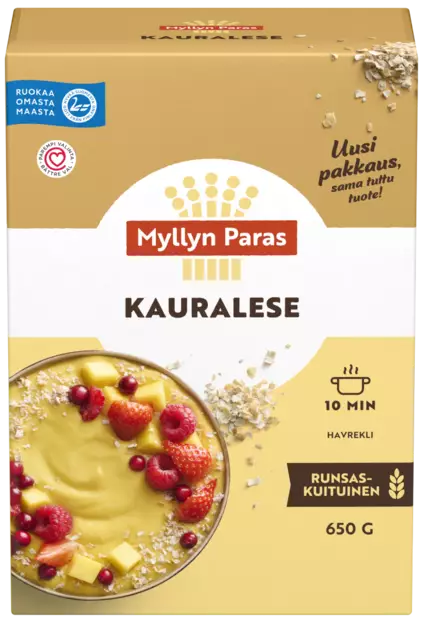 Myllyn Paras Kauralese 650g - Murot, myslit ja hiutaleet - 6417700053719 - 1