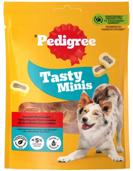 Pedigree Tasty Minis 155g - Koiran herkut - 5998749170069 - 1