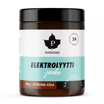 Puhdistamo Elektrolyyttijauhe Sitruuna-Cola 120g - Urheiluravinteet ja -valmisteet - 6430039229709 - 1