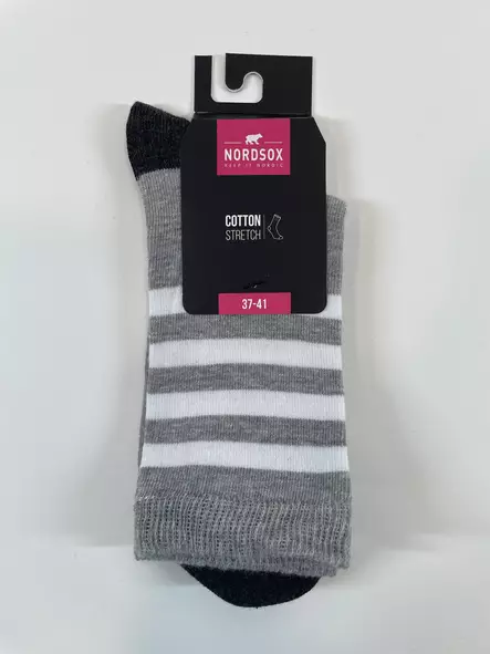 Nordsox puuvillasukat "kissat" 37-41 - Naisten sukat ja sukkahousut - 6438159952279 - 1